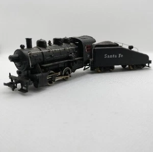 Mantua HO Scale 0-4-0 Santa Fe Steam Locomotive – Tested & Runs – Vintage - Picture 1 of 13