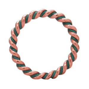 Ring Rope Copper Patina 1" (2.5 cm) 1176-90 - Picture 1 of 1