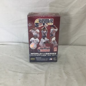 Upper Deck Boston Red Sox 2007 World Series Champions Card Set Gift Box Sealed