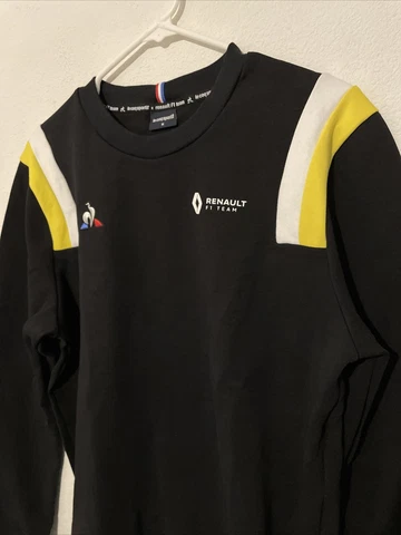 Le Coq Sportif Renault F1 Racing Team Pullover Sweatshirt Men's Size Medium Cover