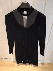 Elegantes Samtkleid z.B. zur Konfirmation - Größe 40 - Bild 1 von 10