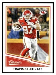 2017 Donruss Classics 14 Travis Kelce Kansas City Chiefs NFL football card