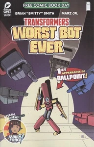 FCBD 2025 TRANSFORMERS WORST BOT EVER SPECIAL VF/NM IMAGE HOHC 2025 - Bild 1 von 1