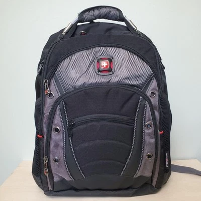 Swiss Gear  Wenger Travel 10" Laptop Backpack Black & Gray - Image 1 of 4