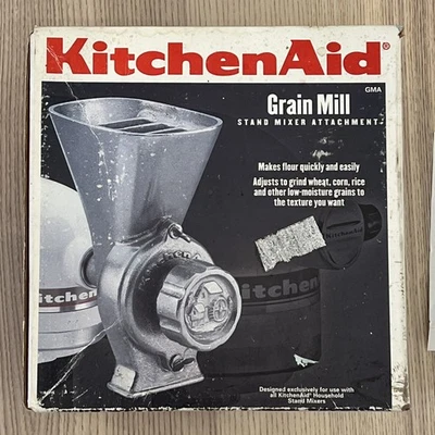 Molino de Granos KitchenAid - Modelo GMA - Todo Metal - Mediados de los 90’s - Perfecto Estado Foto 1 de 4