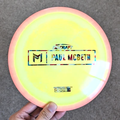 Discraft McBeth Swirly ESP Prototype Anax - 174g - Wonderbread Foil - Disc Golf - Image 1 of 4