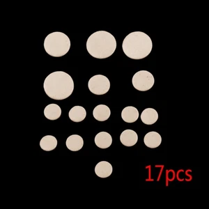 Faux Leather Clarinet Replacement Pads Music Device Replace Part Supplies - Picture 1 of 8
