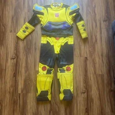 Transformers Bumblebee Costume Playtime Cosplay Halloween Kids Small - Image 1 of 4