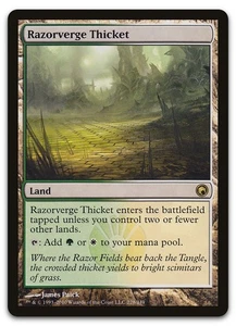Razorverge Thicket #228 (NM) Scars of Mirrodin SOM Magic MTG - Picture 1 of 2