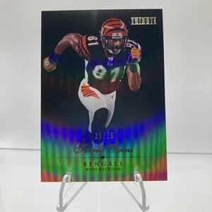 2010 Topps Tribute 39/75 Black Refractor Terrell Owens Bengals Imperfections  - Picture 1 of 7