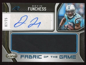 Devin Funchess 2018 Certified Auto Patch Fabrics of the Game Serial #d 2/25 - Picture 1 of 2
