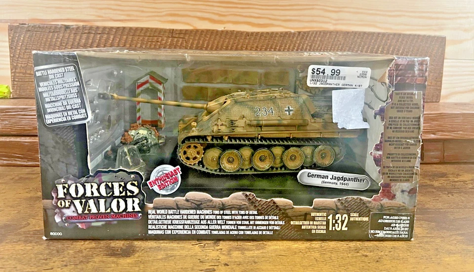 Forces Of Valor 1:32 Diecast German Jagdpanther Germany 1944 New Sealed - Image 1 of 4