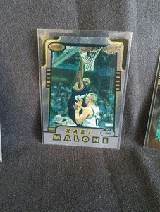 1985 Bowman Best Honor Roll Daul Refactor HR3 Karl Malone/ Patrick Ewing - Picture 1 of 2