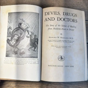 Devils, Drugs, and Doctors Science of Healing by Howard W Haggard Copyright 1929 - Picture 1 of 24