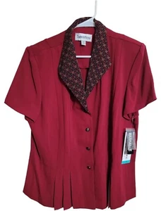 Danny Nicole Jacket Womens size 16 Multicolor Blazer Career Formal Casual Boho - Picture 1 of 7