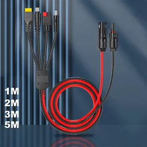 Solarkabel Ladekabel XT60 Stecker Verlängerung 4mm2 Powerstation Solarpanel DHL - Bild 1 von 6