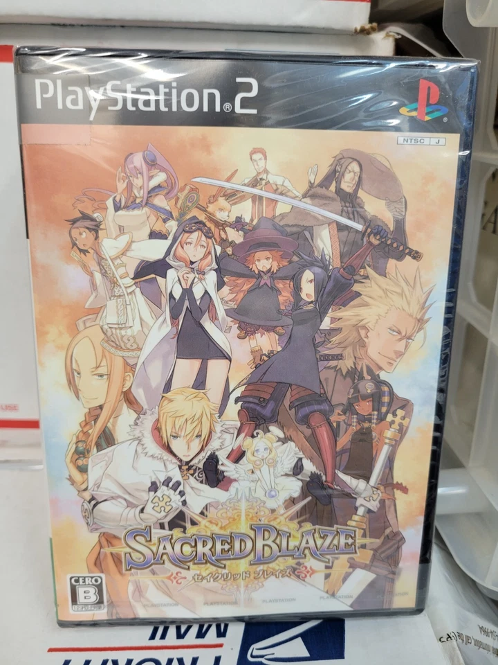 Sacred Blaze (2009) Brand New Factory Sealed Japan Playstation 2 PS2 Import - Image 1 of 3