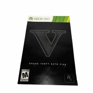 Grand Theft Auto 5 GTA5 Xbox 360 custodia di ricambio solo mappa e manuale no gioco - Foto 1 di 2