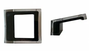 2er-Pack Ikea Yster schwarzer Schrank zieht Schublade Hardware 601.772.13 - Bild 1 von 5