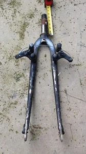 700C rigid touring bike fork 1" threaded steer tube with canti mounts - Picture 1 of 4