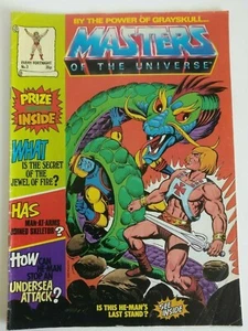 Masters Of The Universe UK Comic No 3 By The Power Of Grayskull - 1986 - Picture 1 of 2
