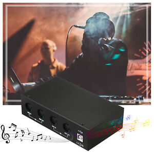 UM4X4 USB-MIDI-Schnittstelle 4 IN/4 Out 64 MIDI-Kanäle 4i/4o Merge 2i4o MIDI Box