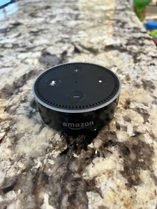Amazon Echo Dot (2nd Gen) RS03Q- Smart Speaker w/ Alexa - Black - Picture 1 of 5