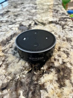 Amazon Echo Dot (2nd Gen) RS03Q- Smart Speaker w/ Alexa - Black - Image 1 of 4