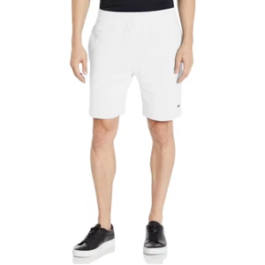 Pantalones Cortos Tenis Deportivos Lacoste Para Hombres Blancos Bolsillos Frontales Planos Cintura Elástica 2XL - Imagen 1 de 3