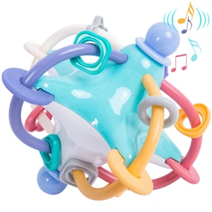 Baby Toys Rattle & Teething Toys, Starfish Sharp Infant Toys - Picture 1 of 7