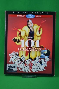 Disney 101 DALMATIANS Limited Release BLU RAY + DVD Movie Club Exclusive NEW - Picture 1 of 4