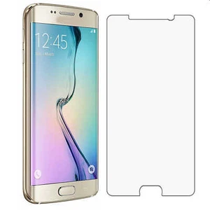 Tempered Glass Samsung Galaxy S6 Edge Hartglas Schutzglas H9 Echtglas Folie - Picture 1 of 1