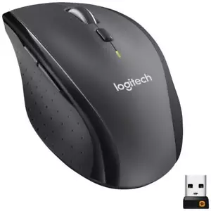 Logitech M705 Marathon Maus Funk Laser Schwarz 5 Tasten 1000 dpi - Bild 1 von 7