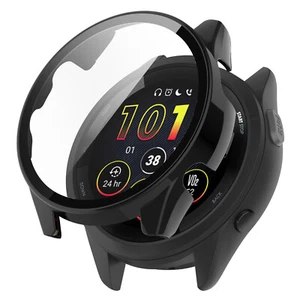 For Garmin Forerunner 165 965 955 255 265 S Case Cover + Glass Screen Protector - Picture 1 of 13