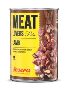 JOSERA Meat Lovers Pure Lamb 6x400g | Nassfutter mit hohem Fleischanteil (Lamm) - Bild 1 von 2