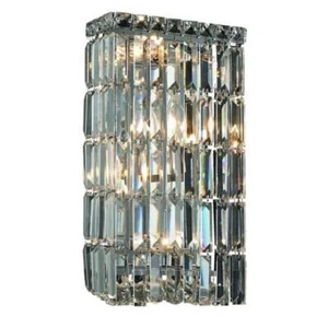 Elegant Lighting Maxime 16" 4 Light Royal Crystal Wall Sconce - Picture 1 of 1