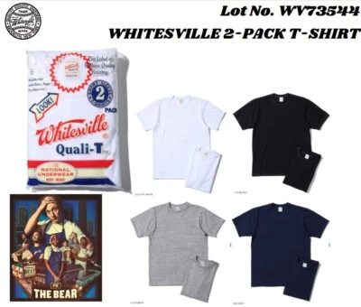 Lote de 2 CAMISETAS WHITESVILLE WV73544 PAQUETE DE 2 Hechas en Japón Toyo Enterprise Foto 1 de 4