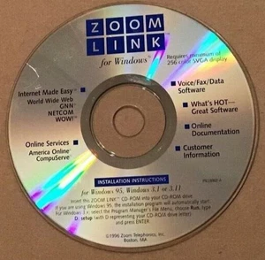 ZOOM LINK Earth Link for windows 95/ and 3.x - Picture 1 of 1