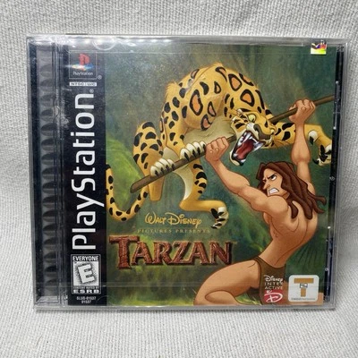 Disney's Tarzan PlayStation PS1 Black Label Complete New and Sealed - Image 1 of 4