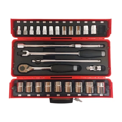 Unused Ko-ken P4241M Socket Wrench Set 1/2" 12.7mm Metric 21pc Ratchet JPN - Image 1 of 4