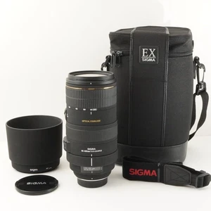 SIGMA APO 80-400mm F4.5-5.6 EX DG OS For Nikon + Case AF Lens from Japan #7188 - Picture 1 of 20