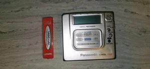 Panasonic SJ-MR220 Minidisc Recorder Player silber - getestet & funktionsfähig - Bild 1 von 17