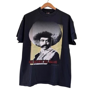 Camiseta vintage GIANT 1997 RAGE AGAINST THE MACHINE banda reimpresión XL Foto 1 de 4