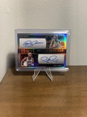 Emparejamientos Panini Select 2023-24 Paul Pierce / Ray Allen doble automático /49 Foto 1 de 2