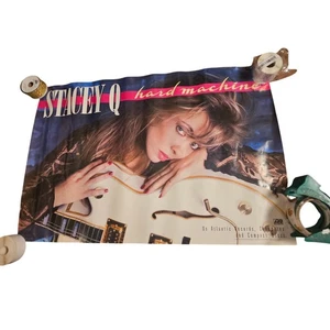 Stacey Q Hard Machine 30x20 Vintage 1988 Promo Poster Atlantic Records Pop Rock - Picture 1 of 10