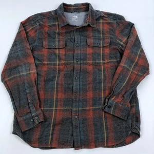The North Face Flannel Shirt Mens XL Arroyo Plaid Fall TNF - Picture 1 of 8