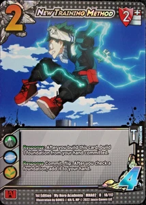 Universus - My Hero Academia -"New Training Method" (Foil) Set MHA02 R 18/117 - Picture 1 of 1