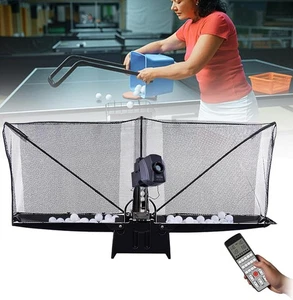 Macchina da Ping Pong H600-PRO con Contenitore di Raccolta ABS, Radiocomando, Trainin - Foto 1 di 9