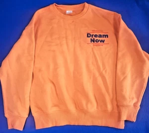 Zara Orange Sweater Kid Youth Size 11-12 Whatever Dream Now Anytime New Nwot - Picture 1 of 11