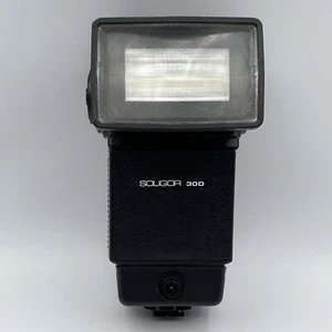 Flash para cámara Soligor con montaje en zapata - Modelo 30D - Probado y funciona - Imagen 1 de 10